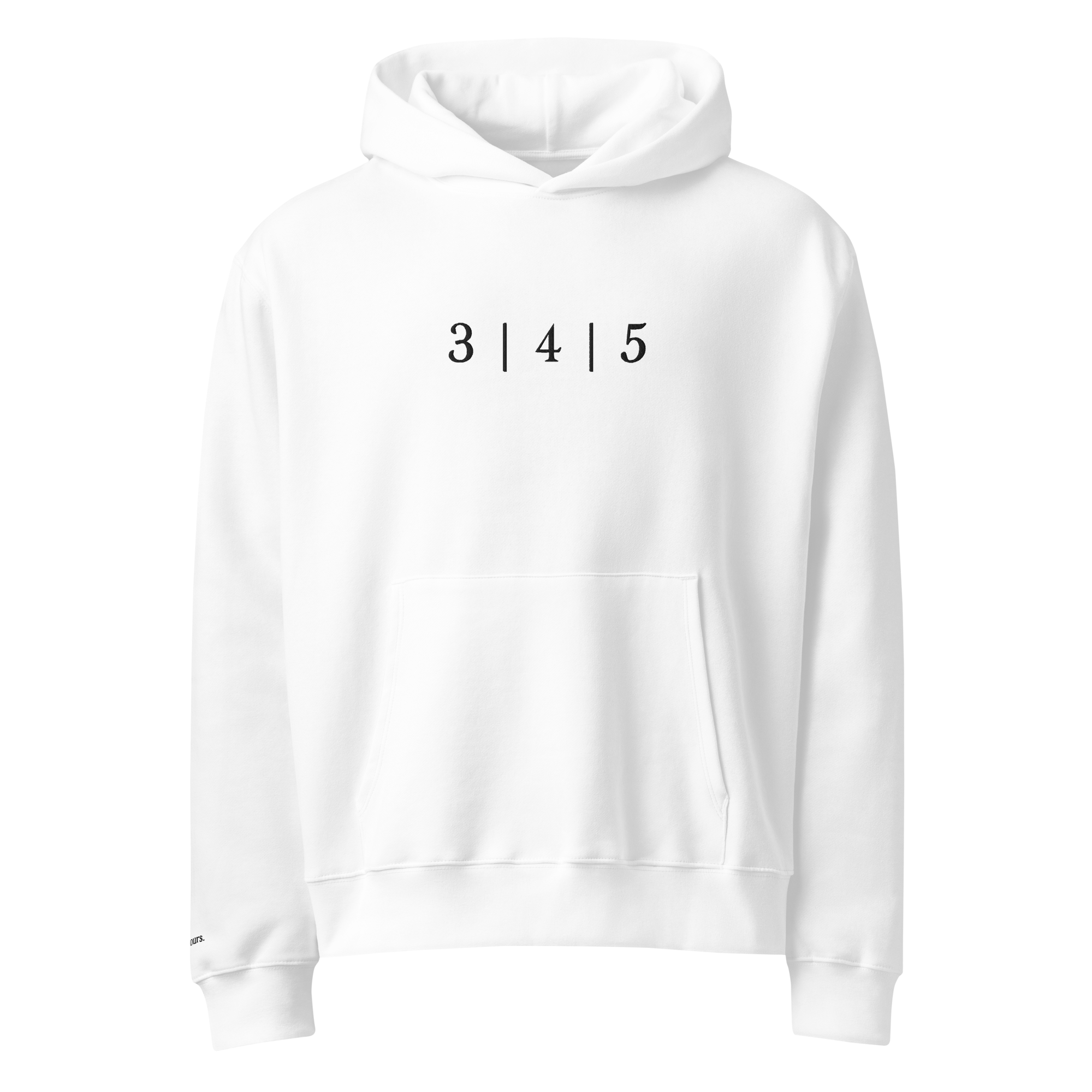 345 oversized hoodie